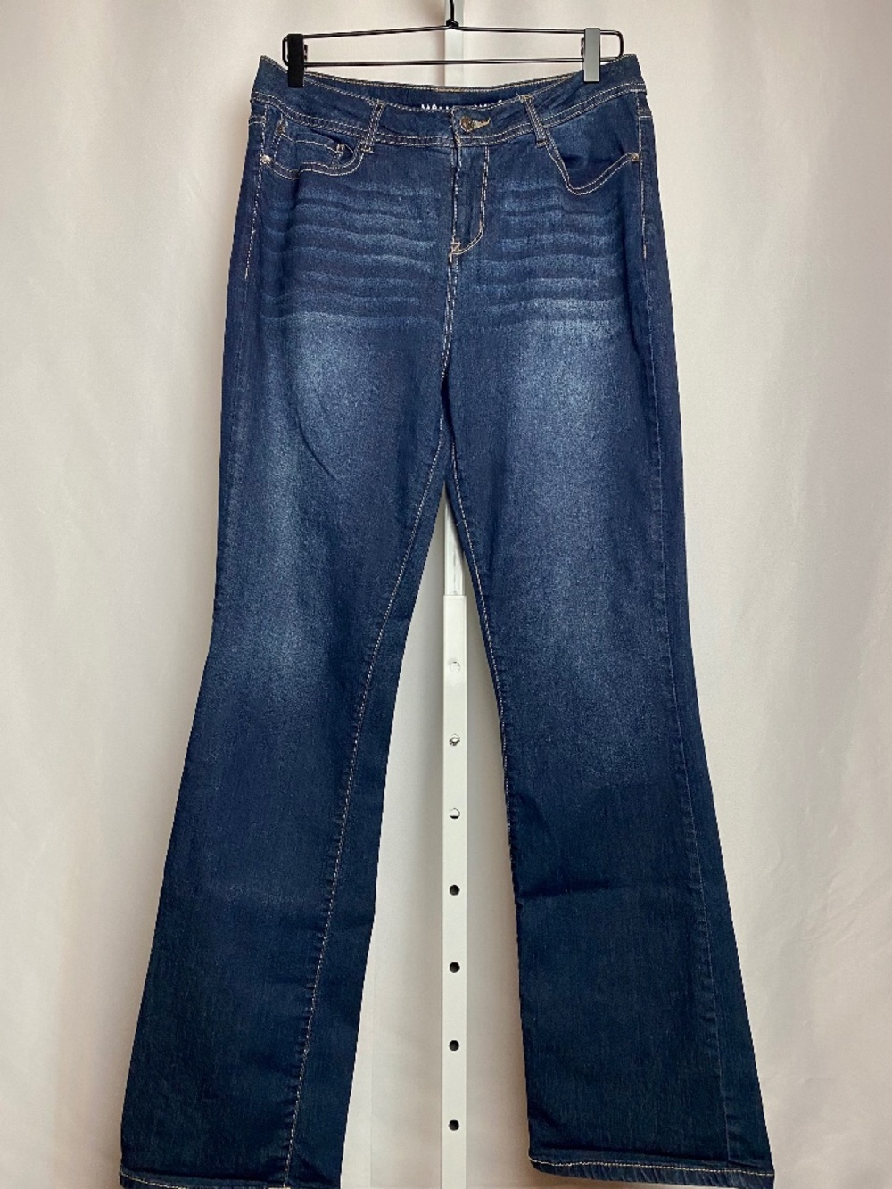 Wallflower Womenʻs Dark Wash Legendary Fit Bootcut Denim Jeans 15 Regular